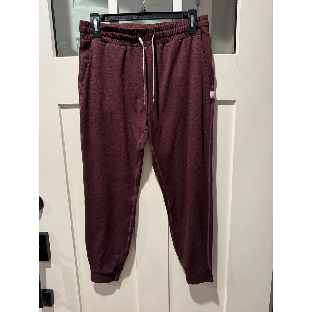 Vuori Performance Jogger Mahogany Heather DreamKnit Sweatpants VW303 Womens S